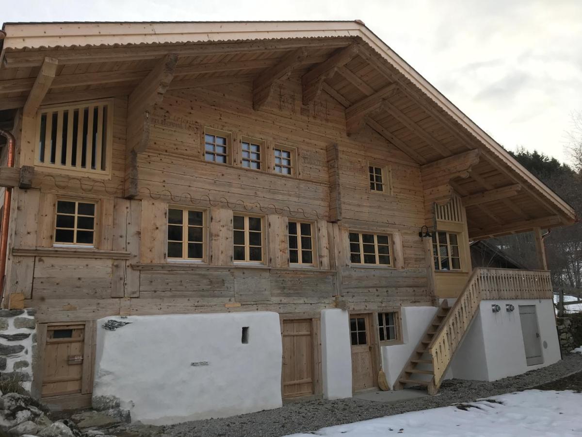 Au Pre Des Chevaux Château-d'Oex Exterior foto