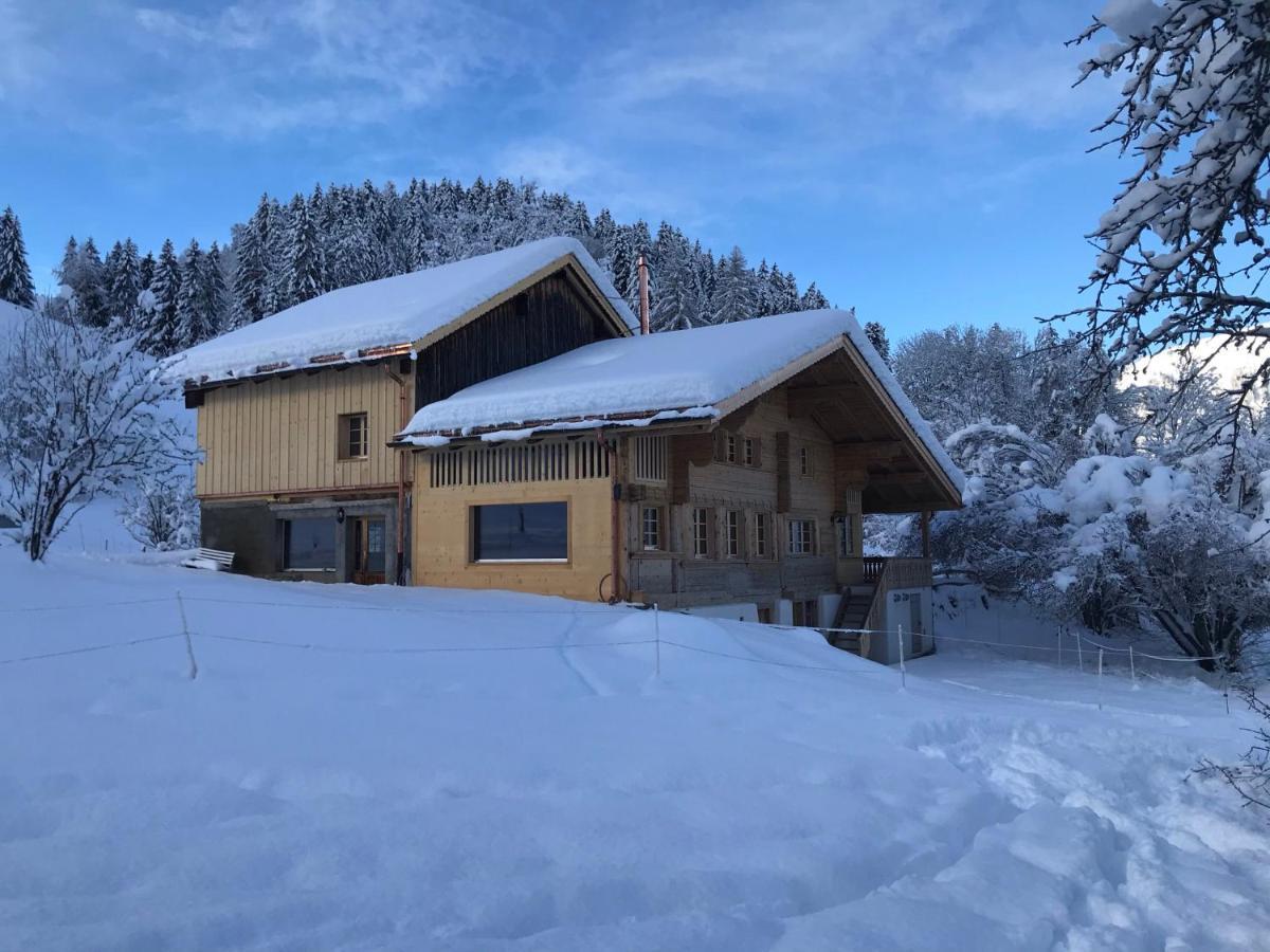 Au Pre Des Chevaux Château-d'Oex Exterior foto