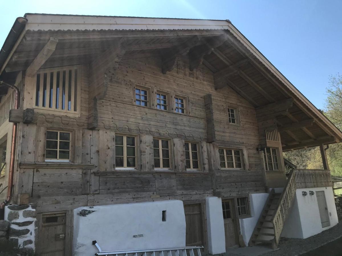 Au Pre Des Chevaux Château-d'Oex Exterior foto